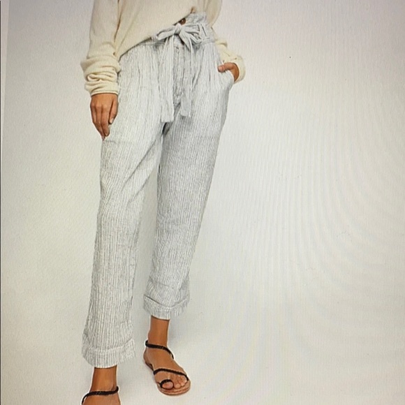Free People Pants - Free People Rumors Yarn Dye Harem Pants